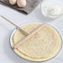 4 Pcs Crepe Spreader Stick and Spatula Kit with Random Color Oil Brush for Large Crepe Pan Maker