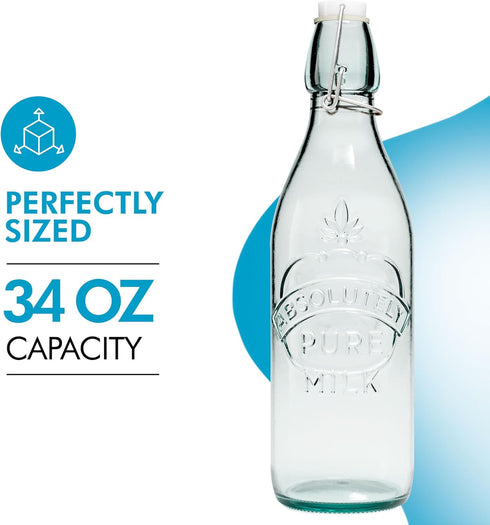 34 oz Amici Hermetic Milk Bottle
