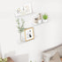 16 inch Set 3, Floating Shelves for Wall, Solid Wood Picture Ledge Shelf for Wall Storage, Nursery Book Shelves