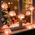 Cirkooh 4.9Ft 1.5M 10LED Cute Pink Hippo String Lights, Animal Fairy Lights Battery Operated Indoor Outdoor, Warm White