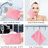 PHOGARY 10 68inch, 10 PCS Microfiber Body Wash Mitts, Flannel Soft Face Mitten, Bath Spa Cloth, Reusable Makeup Remover