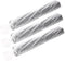 Rug Storage Bag, Pack of 3 for Rolled Rugs up to 6'x 9', Clear Plastic Bag for Moving and Packing