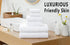 27.5x55 Inches Set 6 100 650GSM 6pieces) YTYC Luxury Bath Towels of Large, Percent Cotton Super Absorbent Soft Shower