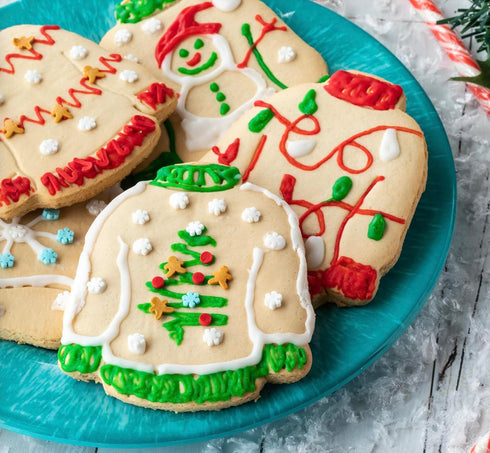 Christmas Sweater Cookie Cutter, Stainless Steel, Dishwasher Safe