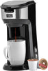 Tru Single Serve Dual Brew Coffee Maker - Premium Brewer for Coffee
