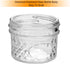 Jars,4 OZ 40 PACK Accguan Mini Mason Glass Canning Jelly Jars With Regular LidsSilver,Ideal for Honey,Jam,Wedding