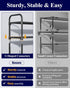 Closet, Closet 39.0" 3 Kitsure Extra-Long Shoe Rack for Shoe Organizer for Front Door Entrance, Stackable Shoe Shelf