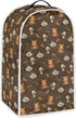 Blender Cover Dust Cover with Coffee Pattern, Small Kitchen Appliance Covers, Anti-Fingerprint Food Processor Cover