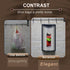 Grocery Plastic Bag Holder for Kitchen Trash Bag, Easy Wall Mount Bag Saver, Bevansol Storage Dispenser Medium, Smudge