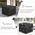 32W 32D 18H Inches Patio Ottoman Cover Waterproof Heavy Duty Square Outdoor Ottoman Covers, x x Patio Furniture