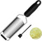 Cheese Zester Grater Handheld - Lemon Citrus Zester Tool for Kitchen, Stainless Steel Grater for Cake Decorating
