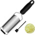 Cheese Zester Grater Handheld - Lemon Citrus Zester Tool for Kitchen, Stainless Steel Grater for Cake Decorating