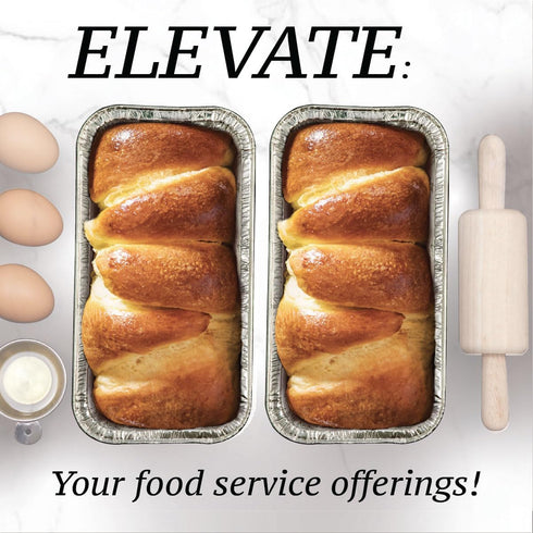 Spare Essentials 2Lb Foil Bread Pans for Baking (65 Pack), Disposable Aluminum Pans for Banana Bread, Cakes & Meatloaf