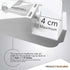 Modern Innovations Bedside Shelf for Bed, College Dorm Room, Bunk Bed Shelf/Caddy for Top Bunk, Clip On Nightstand Tray