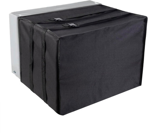 Heavy Duty 600D Oxford Air Conditioner Winter Cover for Outside Unit, AC Defender Cover (27.5Wx22.8Dx18.9H)