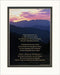 Mother-in-Law and Father-in-Law Gift with Thank You Prayer Poem, Mt Sunset Photo, 8x10 Double Matted, In-Laws Gifts