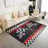 Boys Race Car Play Mat,Kids Play Rugs,Kid Playroom Carpet with Rubber Backing,Kids Playing Rug & Car Carpet,Perfect