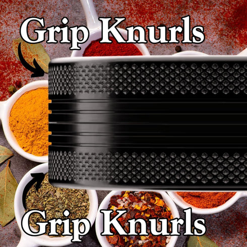 2 4 inch (2, 4 inches) Herb Grinders. Layer Grinder. aluminum alloy metal. Top and Bottom Only. NO Screen Catcher.