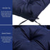 Gollense Adirondack Chair Cushion Rocking Chair Cushions High Back Patio Chair Pad for Indoor/Outdoor Water-Resistant