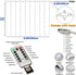 300Led 10x10ft Honche Fairy Curtain String Lights with Remote Window Lights for Bedroom Wedding Party Festive Season