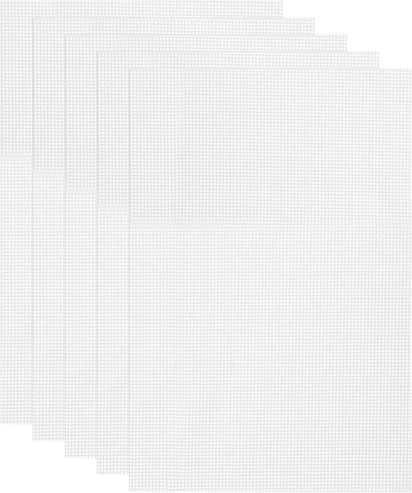 uxcell 15.7 x 23.6" Silicone Dehydrator Sheets, 5 Pcs Non-Stick Reusable Drying Mesh for Food Dehydrator, White