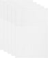 uxcell 15.7 x 23.6" Silicone Dehydrator Sheets, 5 Pcs Non-Stick Reusable Drying Mesh for Food Dehydrator, White