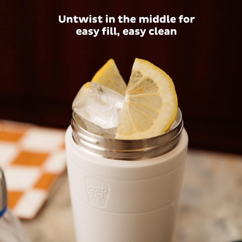KeepCup 2 in 1 Cup-to-Bottle Kit, Insulated Stainless Steel Water Bottle and Travel Mug - 660ml