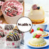 Extra Large 5-Cavity Semi Sphere Silicone Mold, 3 Packs Half Sphere Baking Molds for Chocolate, Cake, Jelly