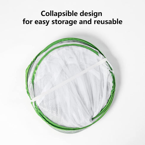 48" 28 28 48 Inches Outdoor Mesh Plant Enclosure, Mesh Plant Cover for Pests, Bird and Pest Protection Guard for Fruit