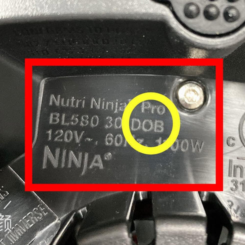 Anbige Replacement Parts Blade, Compatible with Ninja Blender Auto iQ Models BL482 30 DOB, BL451 30 DOB, BL480D 69 DOB