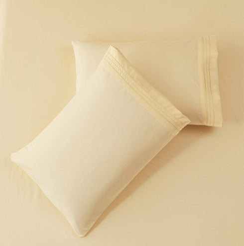 Set 1800 Count 18-Inch Hypoallergenic-3 SONORO KATE Bed Sheet Super Soft Microfiber Thread Luxury Egyptian Sheets Deep