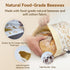 AOILONLI 2 Packs Fresh(1317 Inches) Bread Bag for Homemade Bread - XL Reusable Organic Beeswax Natural Cotton Sourdough