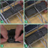 WD28X27241 Dishwasher Rack Carrier and Roller Kit Replacement for GE Hotpoint, 2 Pack