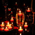 Nuanchu 20 Pcs Floating Candles - 1.5 Inch Small Unscented Floating Candles for Wedding Party, Thanksgiving, Halloween,