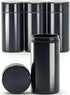 Portable Aluminum Stash Containers (50mL), Waterproof Smell Proof Airtight Containers for Herbs and Spices, Set of 4