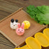 Rice Ball Mold and Shaker - DIY Lunch Maker Mould Food Decor for Kids with Mini Rice Scoop (Yellow)