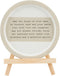 Mud Pie May The Doors Plate With Easel; assembled 9" x 7" by Mud Pie