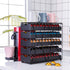 FlagShip Nespresso Pod Holder Drawer, Large Multi-Tier Coffee Pod Holder for Vertuo (4 Tier, 80 Pods Capacity)