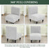 Armless Armless 1PC) Accent Chair Cover Stretch Leaf Jacquard Chair Covers for Living Room Slipper Chair Slipcover