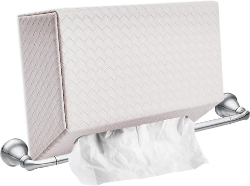 Dining,Kitchen,Bathroom(1-White) LIZIMANDU Hand Towels Box Cover,PU Leather Tissue Box Cover Holder Compatible