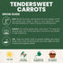 3,750 2026 5 Tendersweet Carrot Premium Seeds for Planting Smooth, Sweet, Coreless Roots for the Season Gram Pouch