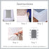 Bed Maker’s Bed Skirt, Never Lift Your Mattress, Mocha, 14 Inch Drop Length, Split Corners, Full