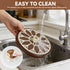 12-Egg Pigeon(12-Egg-Brown) Series I-Automatic Incubator for Beginners, Auto Egg Turn, Steady Self-Regulating Humidity