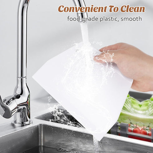 YARNOW Bench Scraper, 2 PCS Plastic Dough Scrapers, Food-Grade Bench Scrapers for Baking