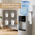 3oz-6oz Cup Dispenser, Wall Mounted Mouthwash Cup Dispenser Fit Disposable Cups, Pull Type Water Cooler Cup Holder