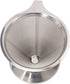 Pour over Coffee Maker, Stainless Steel Dripper with Non-slip Cup Stand, Suitable for Camping Kitchen Families