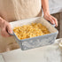 Wisenvoy 8x8 Baking Dish, Hand-Painted Casserole Pan for Oven, Brownie & Lasagna Dish