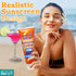 Smuggle Your Booze SPF30 10oz 5 Sunscreen Tube Bottles for Cruise - Leak-Proof Fake Hidden Plastic Empty Flask Liquor