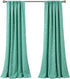 52" 84" Lush Decor Star Blackout Window Curtain Panels Pair W x L Turquoise - Blackout Curtains for Bedroom - Blue