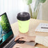 Portable Mini Humidifier, 300ml Car USB Desk Humidifier for Bedroom and Office (Green)
